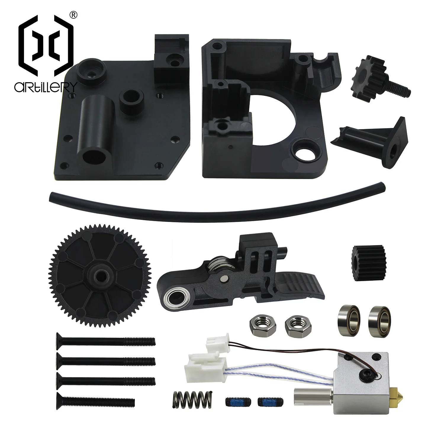 Artillery Printer Spare Parts Extruder Structure Kit Extrusion Handle Hotend Gear Genius/Sidewinder SW-X1 3d printer spare parts