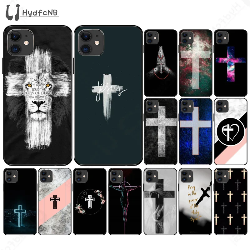 Чехол для смартфона Ljhydfcnb Bible Jesus Christ Christian Cross с дизайном iPhone 11 pro XS MAX 8 7 6 6S Plus X 5 5S SE