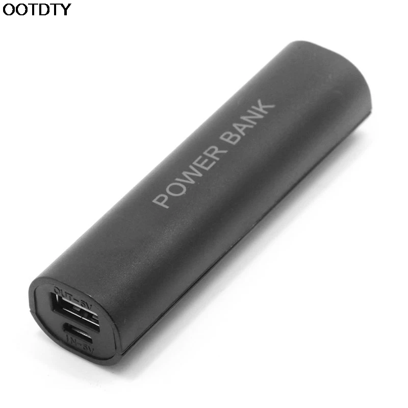 DIY USB 1x18650 Мобильный Внешний аккумулятор чехол Зарядное устройство Коробка