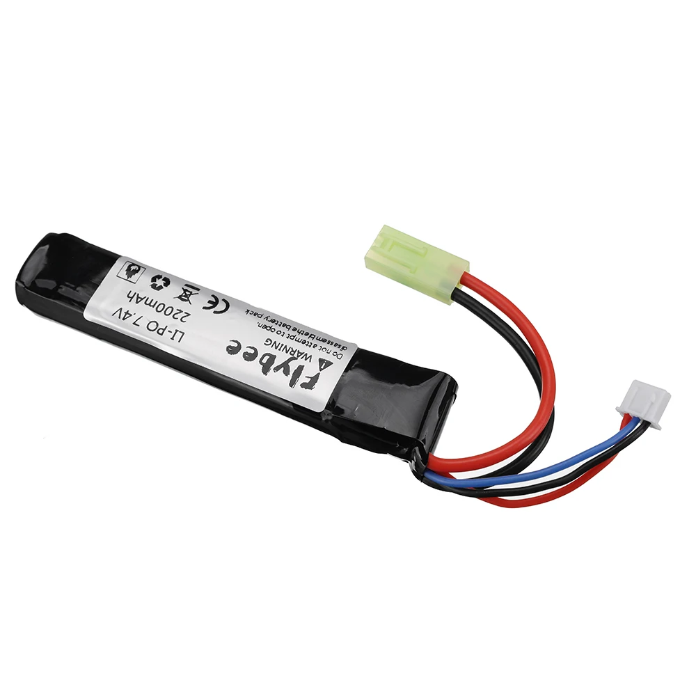 Аккумулятор Lipo 7 4 в 2200 мАч для водяного пистолета 2S В аккумулятор с зарядным