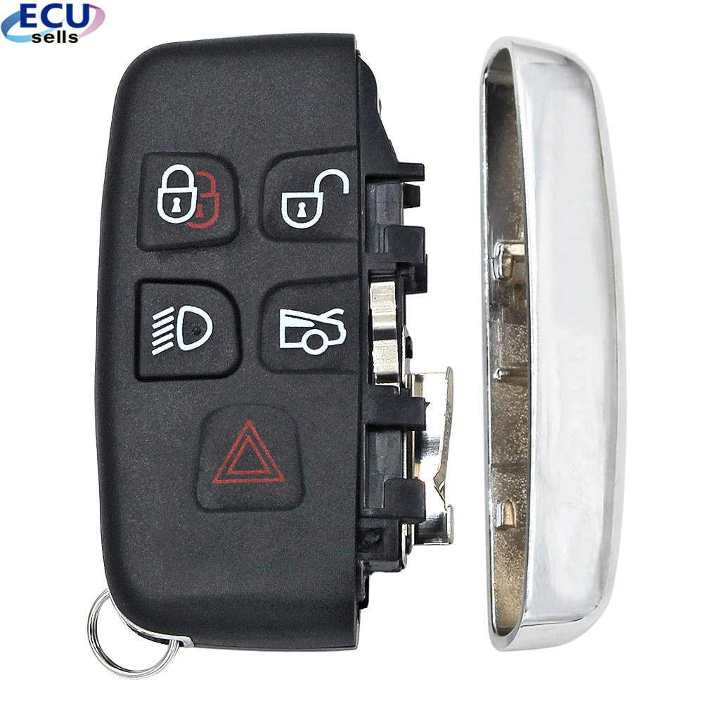 Alta qualità nuovo 5 pulsanti Smart Key Remote Key Shell Case Fob per JAGUAR XJ XJL XF