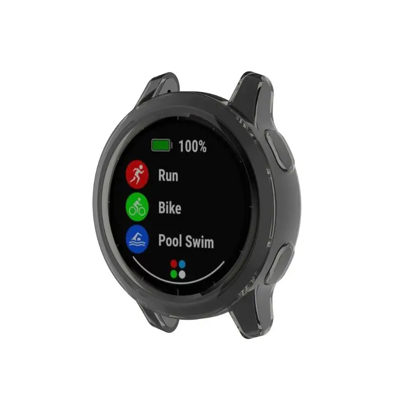Ультратонкий прозрачный защитный чехол для часов garmin vivoactive 4 / Active PXPE |