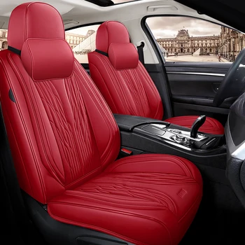 

Full Coverage Eco-leather auto seats covers PU Leather Car Seat Covers for chevrolet captiva cobalt cruze epica equinox 2018