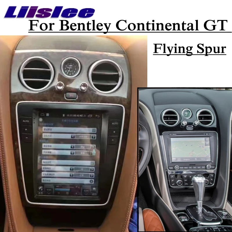 Для Bentley Континентальный GT GTC для Bentley Континентальный Flying Spur 2003~ Автомобильный мультимедийный gps аудио радио навигация NAVI - Цвет: new style