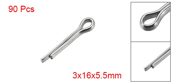 mouse or rat Thrust dozen uxcell 90Pcs Split Cotter Pin 2.7mm x 16mm 304 Stainless Steel 2 Prongs  Silver Tone for Secure Clevis Pins,Castle Nuts|Tool Parts| - AliExpress