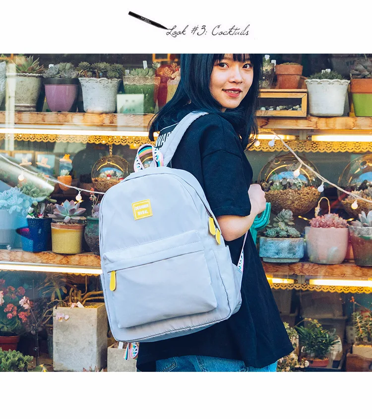 New Style WOMEN'S Bag WOMEN'S Backpack Korean-style Backpack Nylon WOMEN'S Bag a Generation of Fat Manufacturers Direct Sel
