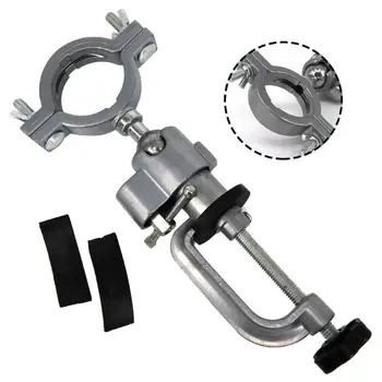 

Universal Electric Drill Holder Aluminum Alloy Durable Bracket Grinder Stand Clamp-on Rack Mini Grinding Tool Parts