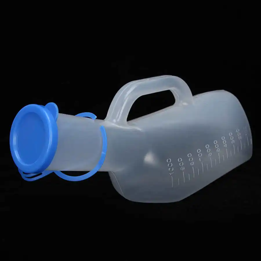 1000ML Female Male Portable Mobile Toilet Car Travel Journeys Urinal Pee Bottle Elderly Bedridden Patient Incontinence Pants portable urinal