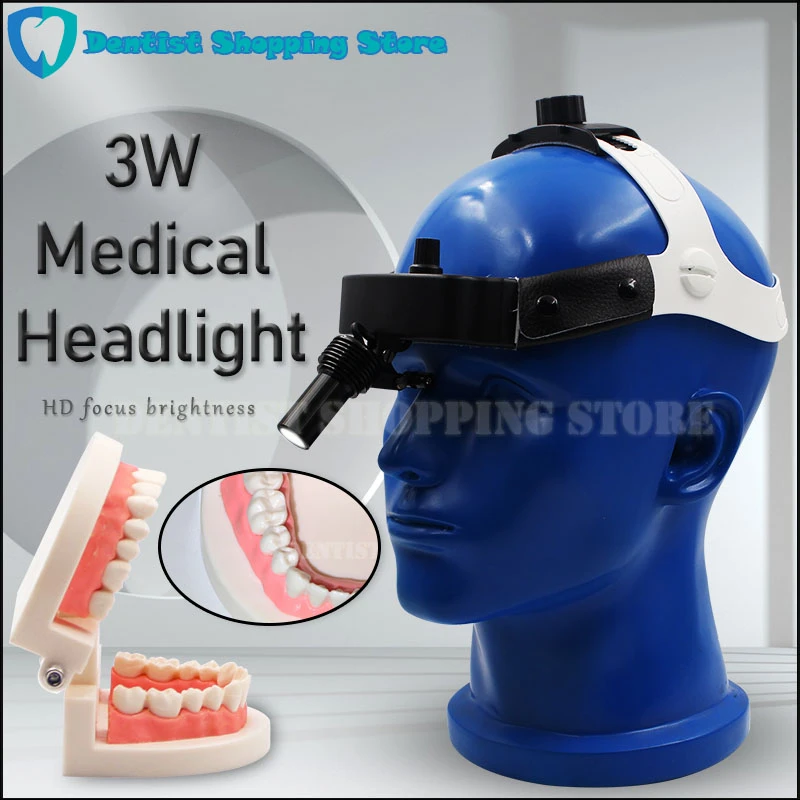Wireless Surgical Headlight Medical Led Light Head Lamp High Intensity