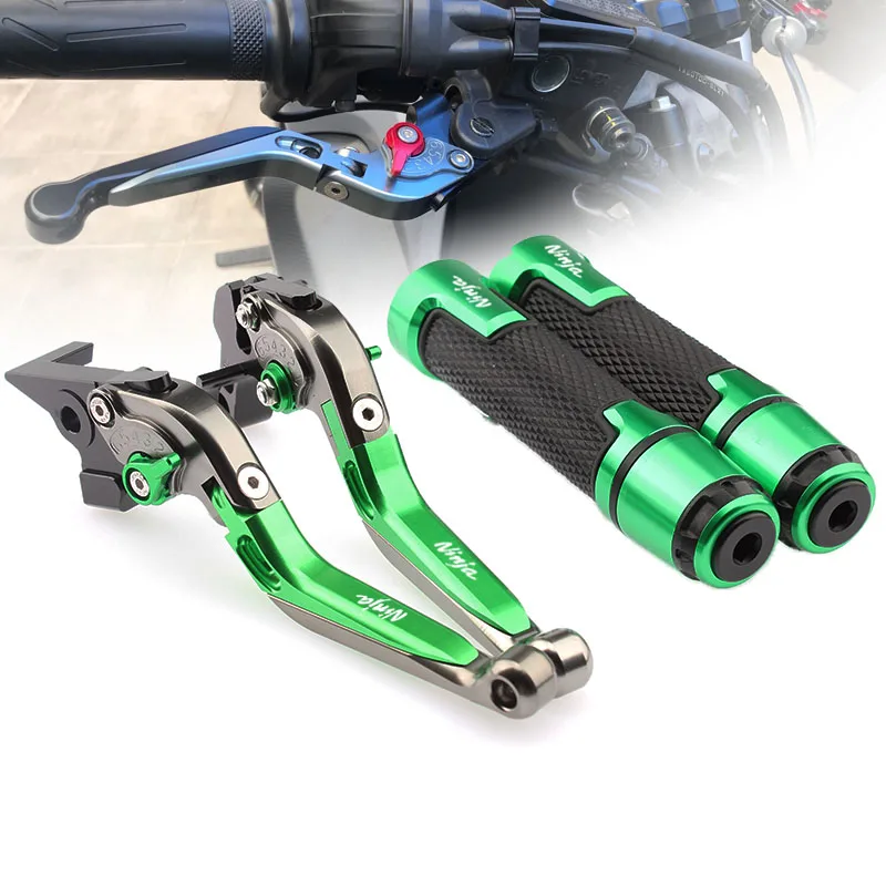 Регулируемые складные выдвижные рычаги тормозной муфты с ручкой для KAWASAKI NINJA 650R