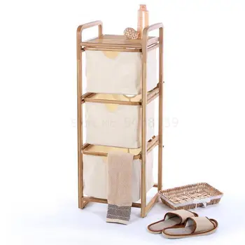 

Creative and practical floor storage rack hamper storage box bathroom storage rack bathroom shelf