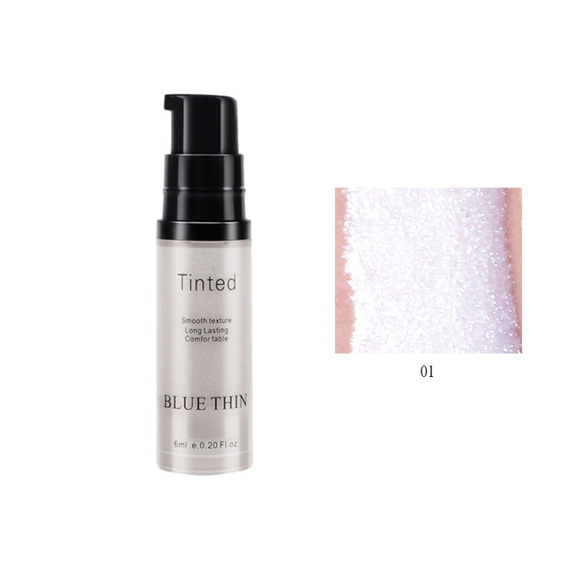 Face Body Luminizer Shimmer Face Liquid Foundation Makeup Lip Brighten Eye Contour Liquid Shine Cosmetic TSLM1