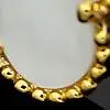 Yellow gold White Серьги-гвоздики в виде листьев черного оникса, белый корпус, зеленый/красный камень, 18 К, Желтый/розовое золото/серебро, платина, женские роскошные серьги OL - Цвет камня: Yellow gold White