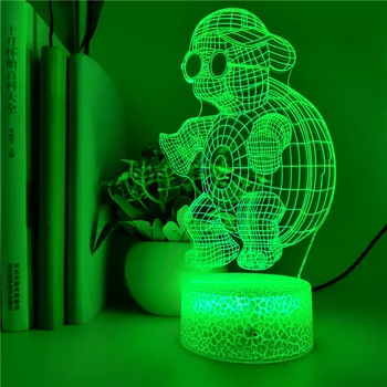 

Cartoon Animals Night Light 7 Colors for Tortoise 3D Bulb Light From China USB Night Light Outlet for Gifts Smart Phone Control
