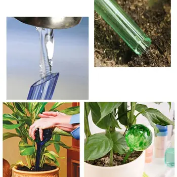 

4/6x Novelty Automatic Watering Device Houseplant Pot Ball Globe Garden Waterer B85C