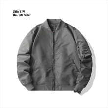 

Sensir21 Autumn Ma1 Pilot Jacket Men's Air Force Baseball Suit Large Tooling Jacket