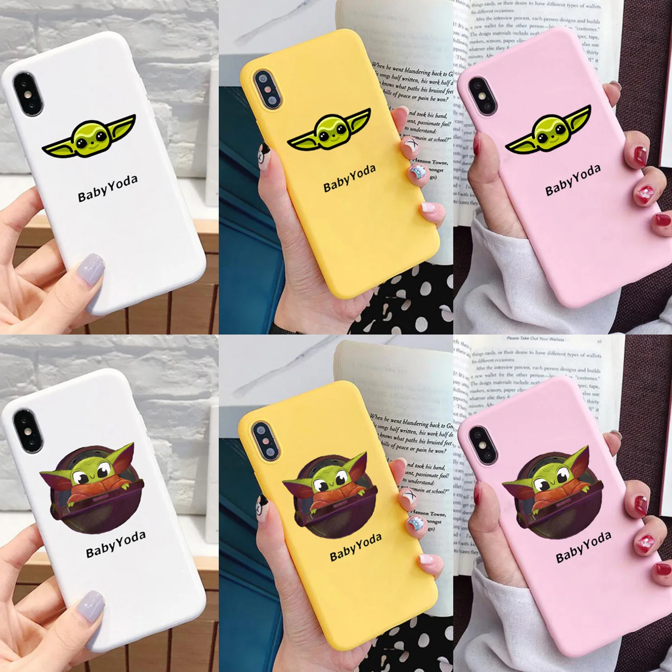 Милый детский чехол Yoda для samsung Galaxy S10 S9 S8 S7 S6 Plus Lite edge Мягкий силиконовый чехол для телефона
