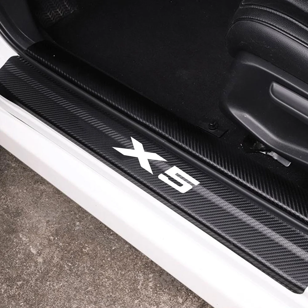 Порог машины порог педали стикер для BMW X5 украшения углеродного волокна