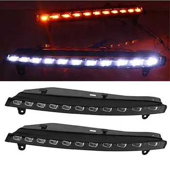 

Led Turn Signal Light For Audi Q7 Fog Light 2006-2009 Lamp Daytime Running Light Drl 90-120LM 6000~6700k 50000H Waterproof