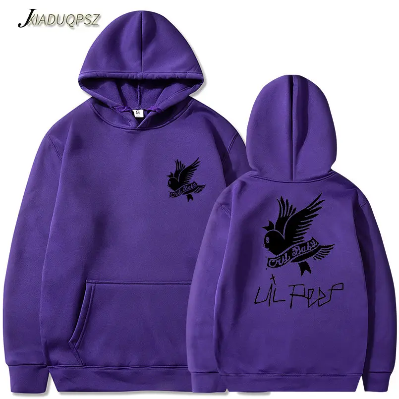 Lil Peep/толстовки с капюшоном Love lil. peep для мужчин/женщин, пуловер с капюшоном, свитшоты для мужчин/женщин, sudaderas cry, детские толстовки с капюшоном - Цвет: WM34-36 Purple