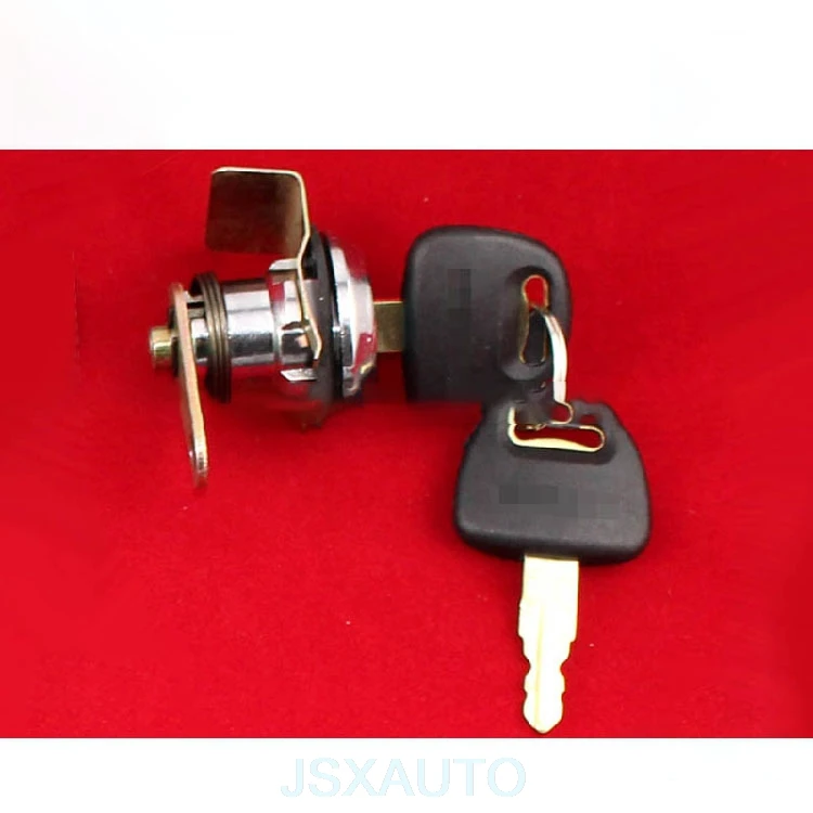 Аксессуары для экскаватора прямой впрыск кабины дверной замок в сборе для HITACHI ZAX120/200-6/200-3g - Цвет: Lock cylinder