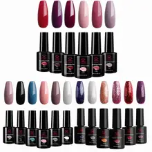 Makartt набор гель-лаков для ногтей 10 мл 6 бутылок модные цвета зимой УФ-светодиодный светильник требуется УФ-гель для ногтей 6 шт гель лак