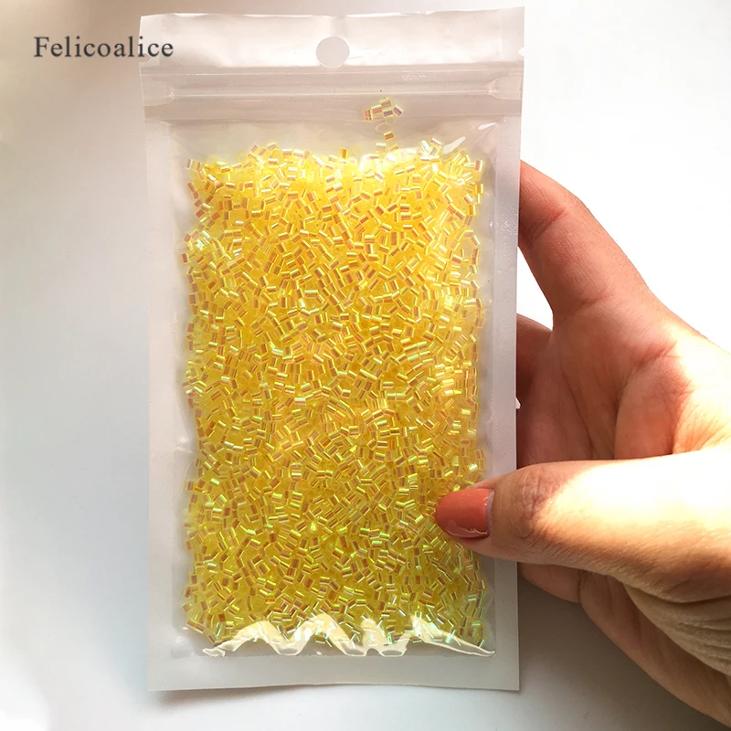 10g/Bag Slime Additives Supplies Bingsu Beads Accessories DIY Sprinkles Decorfor Fluffy Clear Crunchy Slime Clay 3