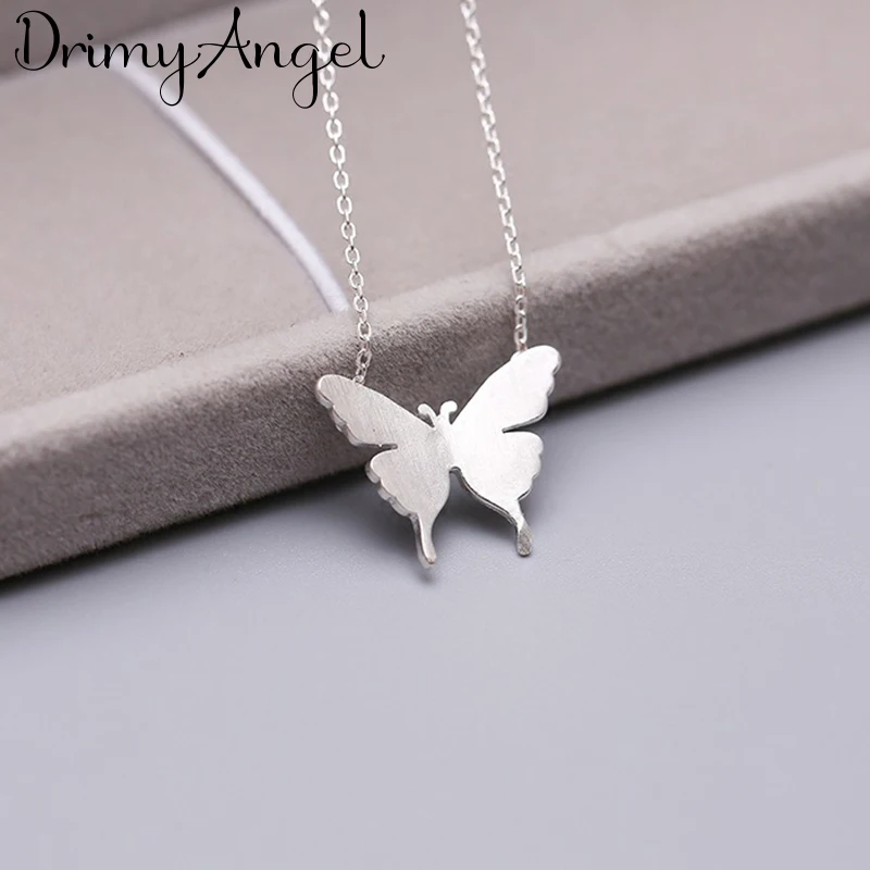 New Arrivals Silver Color Butterfly Necklaces for Women Wedding Jewelry Long Statement | Украшения и аксессуары