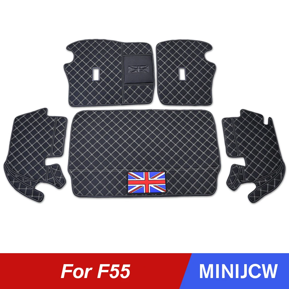 

Car Styling Rear Trunk Floor Mat Pad Cargo Liner Carpet Protector For Mini Cooper One S JCW F55 5 Doors Car Accessories
