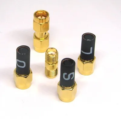 type2 SMA Мужской калибровочный набор из пяти частей(открытый замыкание/короткого замыкания/нагрузки/мужской-мужской/женский-Женский прямой - Цвет: type2