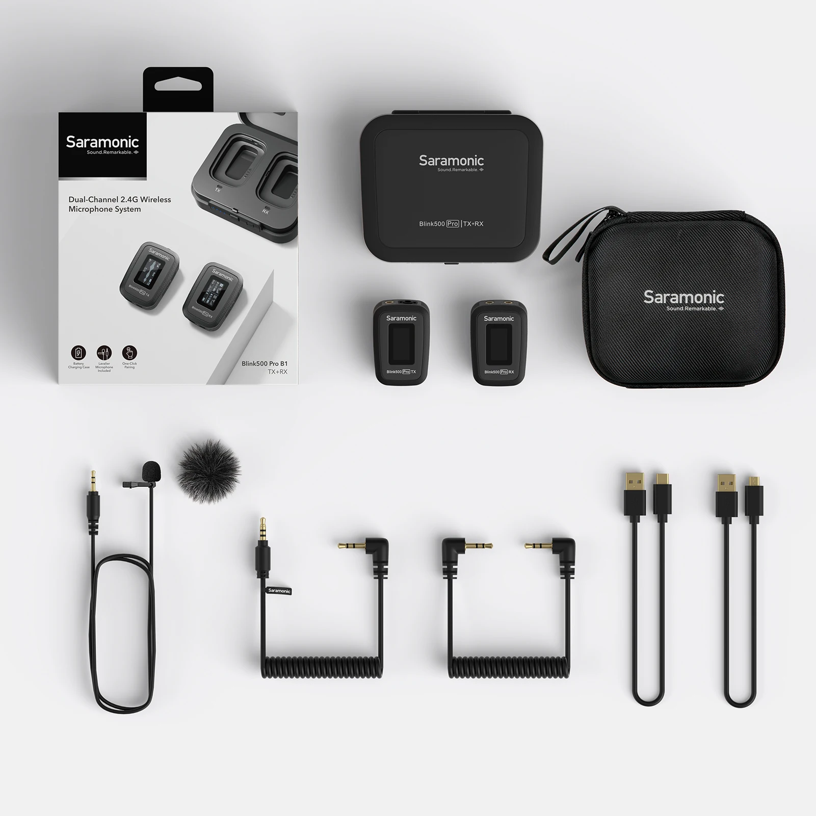 Saramonic Blink 500 Pro B1 Dual-Channel 2.4G Wireless Microphone 