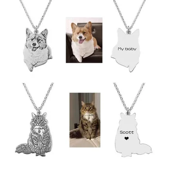 

Photo Custom Necklace，Photo Custom Jewelry，Photo Personalized，Custom Necklace，Custom Pet Photo Necklaces