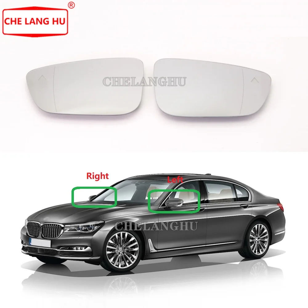 Для BMW 7 серий G11 G12 2017 2018 2019 Стайлинг автомобиля зеркало заднего подогрева стекло с