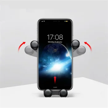 

Gravity Car Phone Holder For Phone in Car Air Vent Clip Mount No Magnetic Mobile Phone Holder for BMW for Benz for Mercedes C E