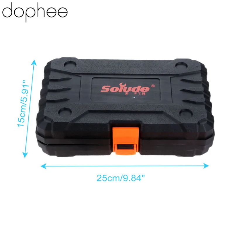 Dopee 16 шт. Аппаратный набор Инструменты электрик ремонтный набор инструментов многофункциональный комбинированный набор Многофункциональный al портативный ежедневный инструмент