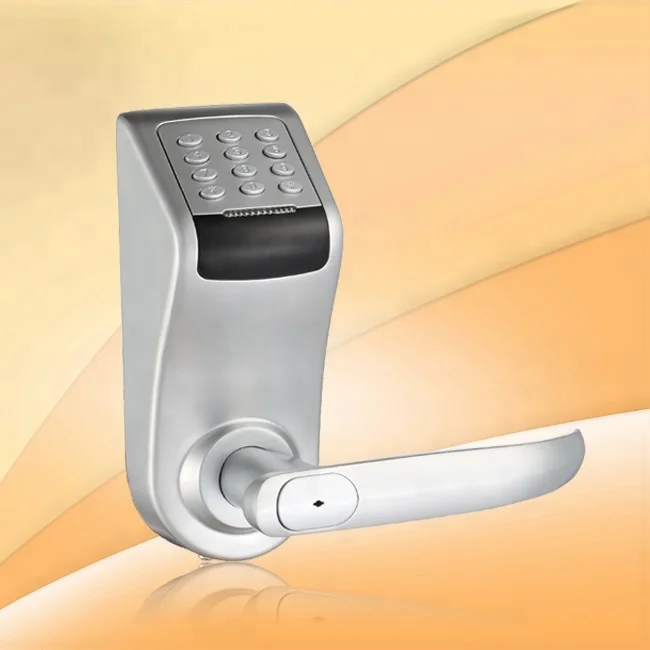 

Strong Zinc Alloy with Chrome Plating Password Door Lock With light and beep prompt