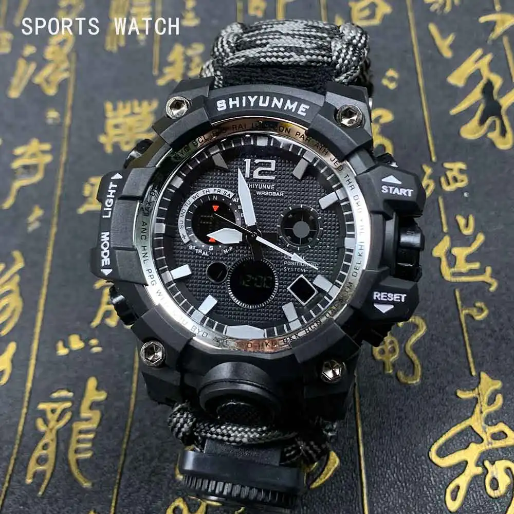 Часы мужские кварцевые с компасом и хронографом | Наручные часы