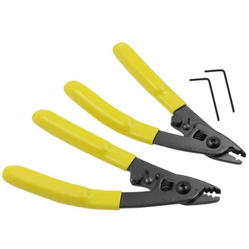 

1pc Fiber Optic Stripper CFS-2 CFS-3 Fiber Stripping Plier Crimping Clamp Wire Cable Cutter Hand Tool