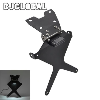 

MT09 License Plate Frame Holder LED Light For Yamaha MT 09 MT-09 2014 2015 2016 Number Plate Bracket Tail Tidy Fender Eliminator