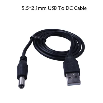 

5.5*2.1mm USB to DC 3.5mm Power Cable DC Power Plug USB 5V Charger power Cable Barrel Power Cable Quick Connector For MP3/MP4