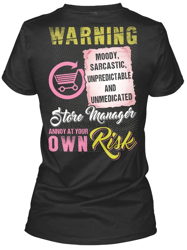 Мужская футболка Awesome Store Manager женская | одежда