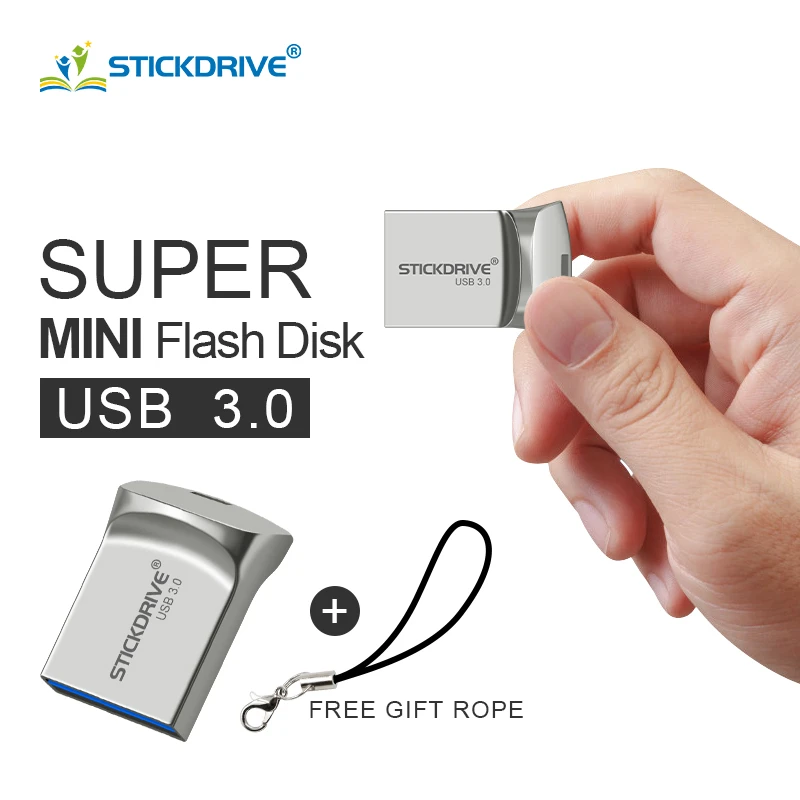 Super Mini Metal 3.0 Usb Flash Drive 128gb 64gb 32gb 16gb Flash Drive Portable Memory Stick