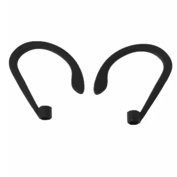 

1 Pair Protective Earhooks Holder Secure Fit Hooks For Airpods Apple Wireless Earphones Accessories Silicone Sports Anti-lost