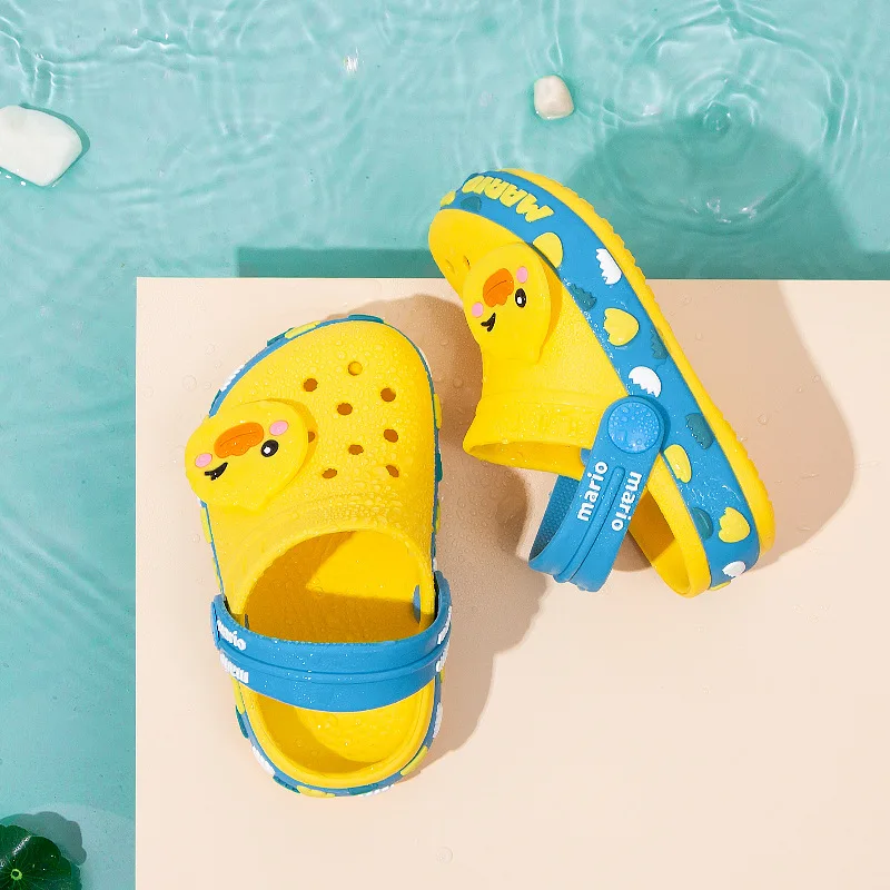 Новинка 2020 года Модная детская садовая обувь Летние тапочки из ЭВА для мальчиков