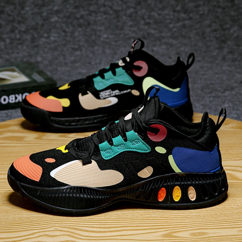 High Quality Basketball Shoes Shockproof Basket Shoes Anti slip Outdoor