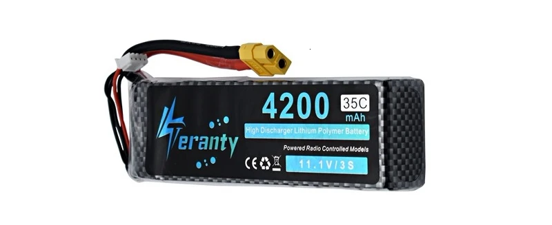 3S Lipo 11.1v 1500mAh 2200mAh 3300mAh 4200mAh 5200mAh 10800mAh Battery For RC Car/Airplane/Helicopter 11.1v Rechargeable Battery 5