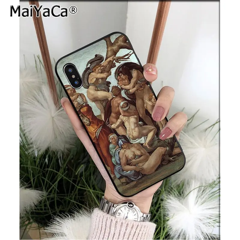 Michelangelo Sculpture David Creation of Adam