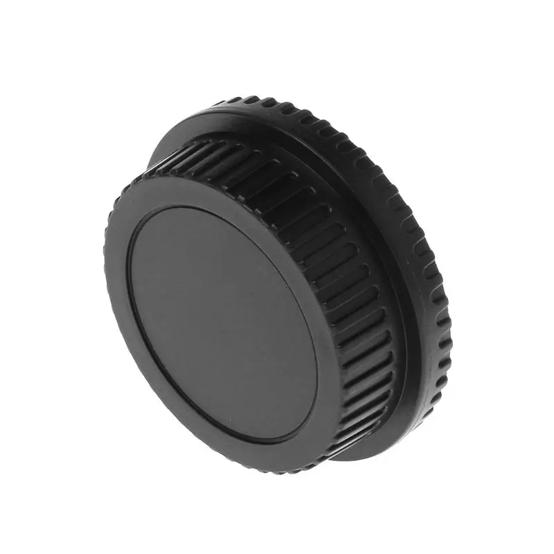 후면 렌즈 바디 캡 카메라 커버 세트 캐논 EOS EF EFS 5DII 5DIII 6D 용 먼지 나사 마운트 보호 플라스틱 검정색 교체