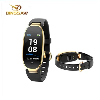 

New S3 Plus Color Screen Smart Wristband Heart Rate Monitor Sleep Fitness Tracker Waterproof Bracelet For Lady Women Smart Watch