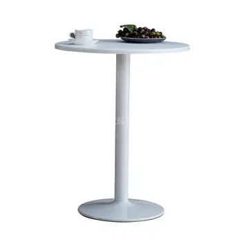

Simple Small Round Table Modern Leisure Round Table Coffee Table Table Table Round Table Discussion Table Balcony